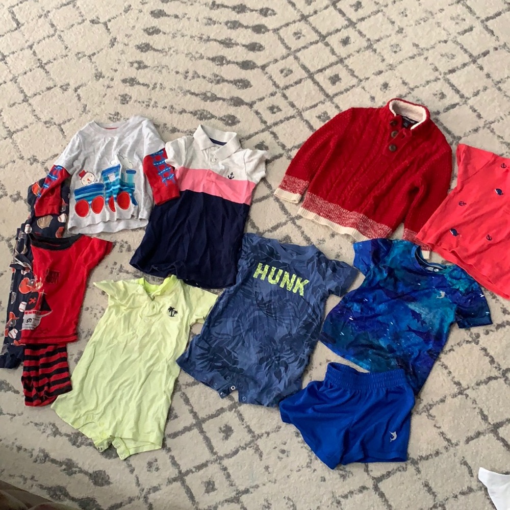 10 piece boys 18month lot